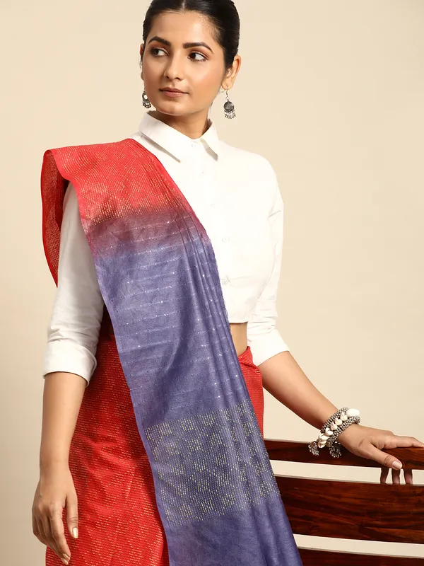 Red_colour_Silk_Blend_Saree_for_Women