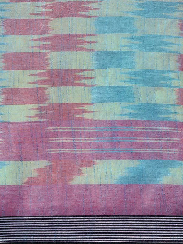 Sea_Green_colour_Pure_Cotton_Saree_for_Women