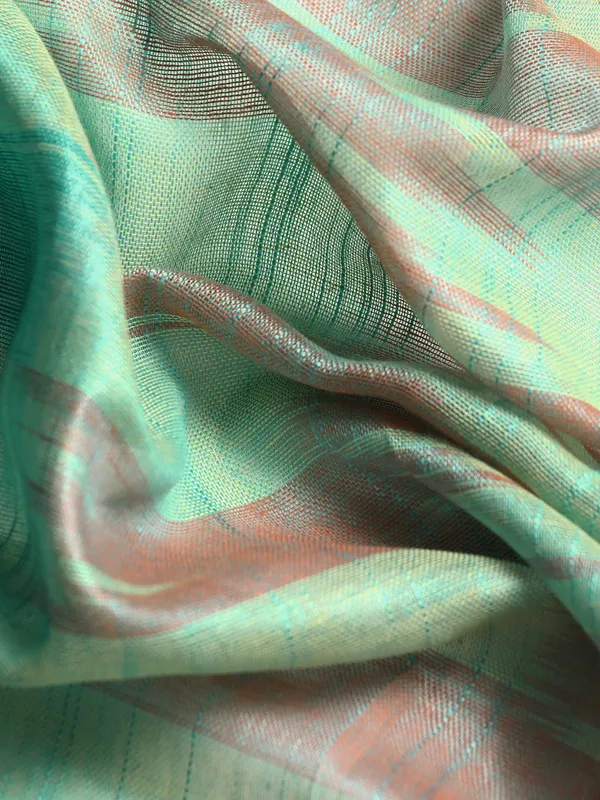 Sea_Green_colour_Pure_Cotton_Saree_for_Women