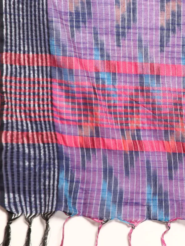 Maroon_colour_Pure_Cotton_Saree_for_Women