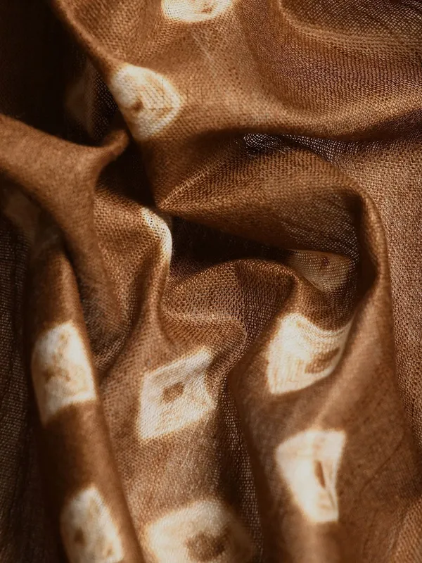 Brown_colour_Pure_Cotton_Saree_for_Women