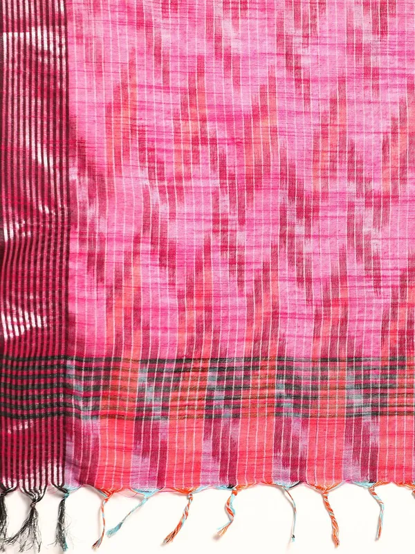 Orange_colour_Pure_Cotton_Saree_for_Women