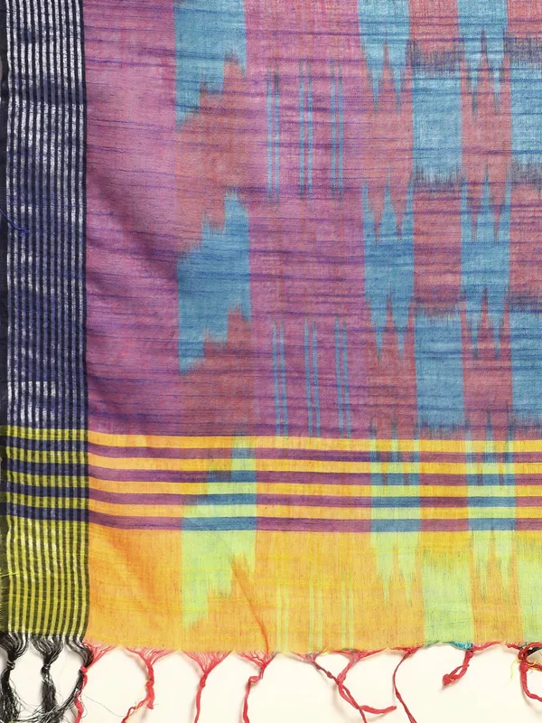 Yellow_colour_Pure_Cotton_Saree_for_Women