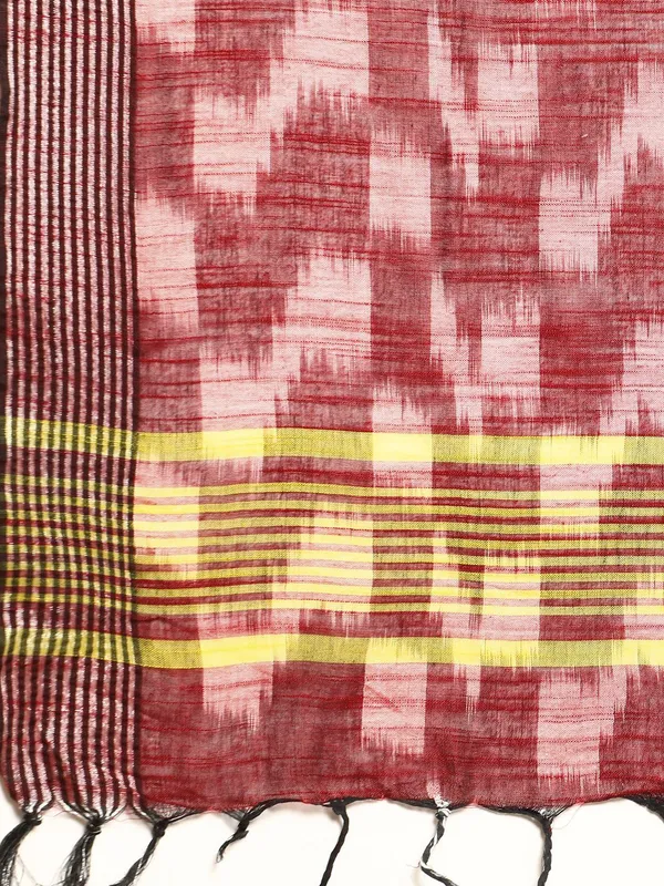 Yellow_colour_Pure_Cotton_Saree_for_Women