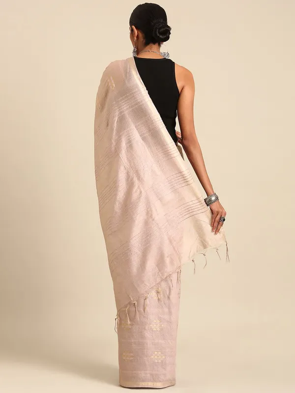 Mauve_colour_Silk_Blend_Saree_for_Women