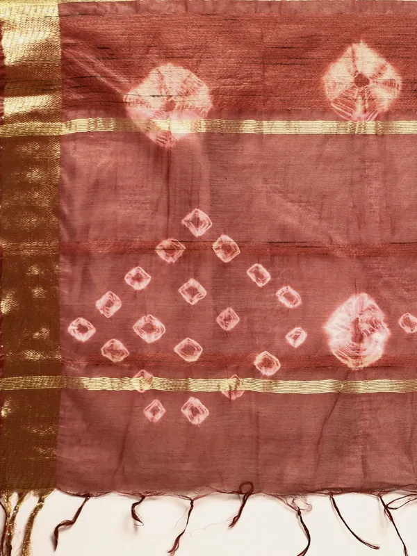 Maroon_colour_Pure_Silk_Saree_for_Women