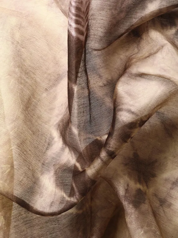 Brown_colour_Pure_Silk_Saree_for_Women