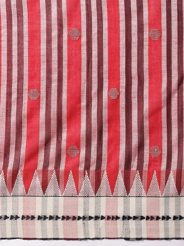 Red_colour_Pure_Cotton_Saree_for_Women
