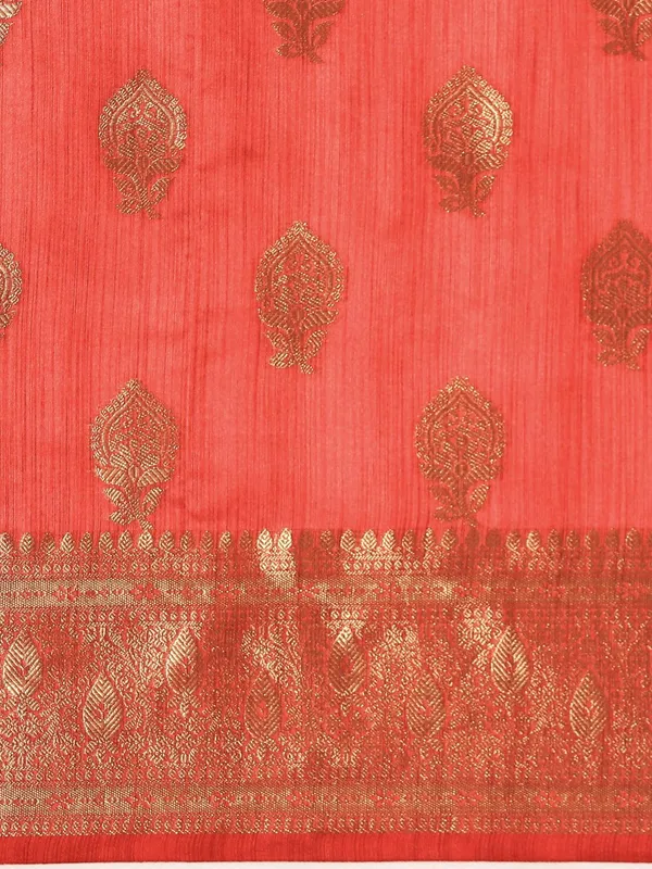 Red_colour_Silk_Blend_Saree_for_Women