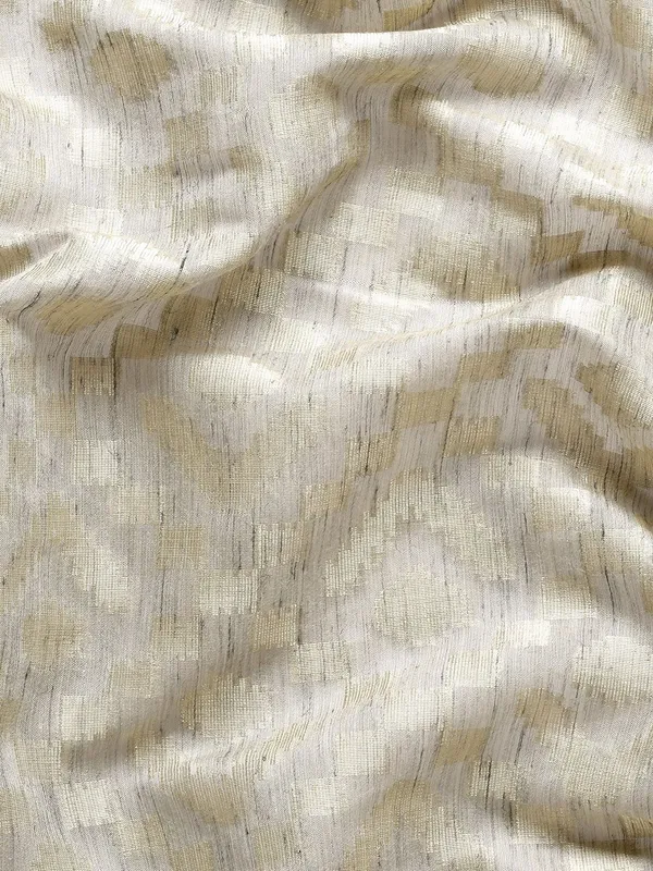 Grey_colour_Cotton_Blend_Saree_for_Women