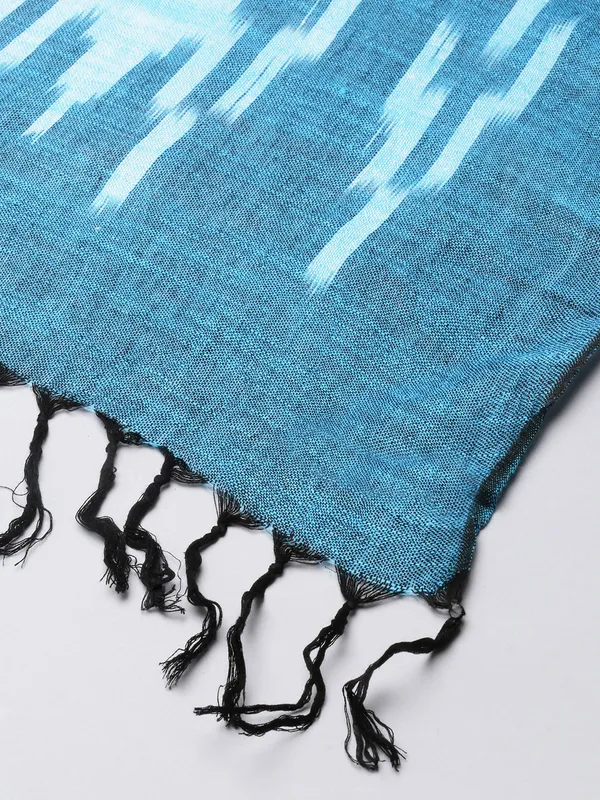 Blue_colour_Silk_Blend_Dupatta_for_Women