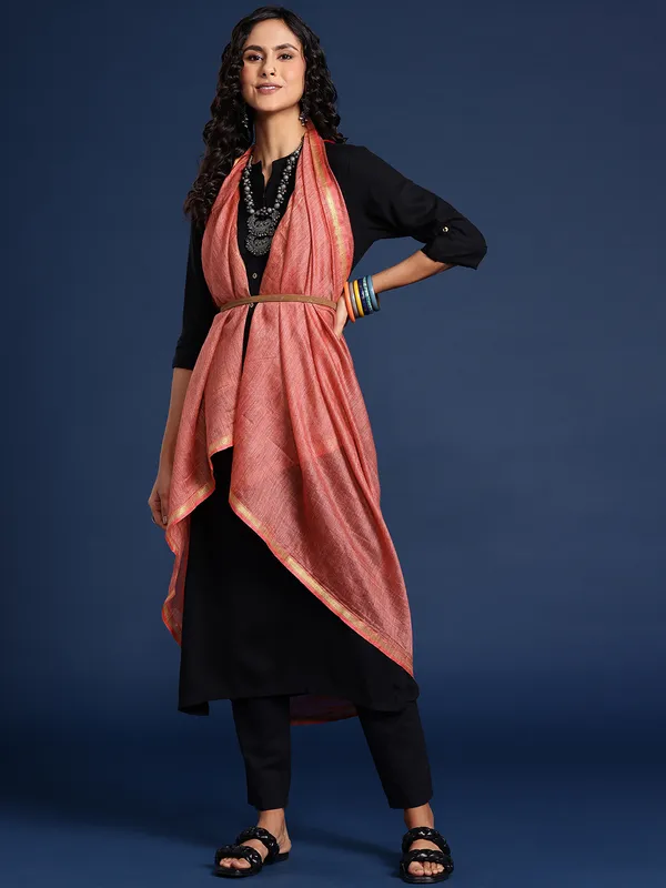 Red_colour_Silk_Blend_Dupatta_for_Women