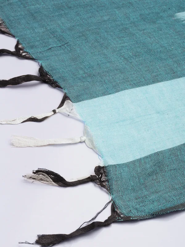 Blue_colour_Pure_Cotton_Dupatta_for_Women