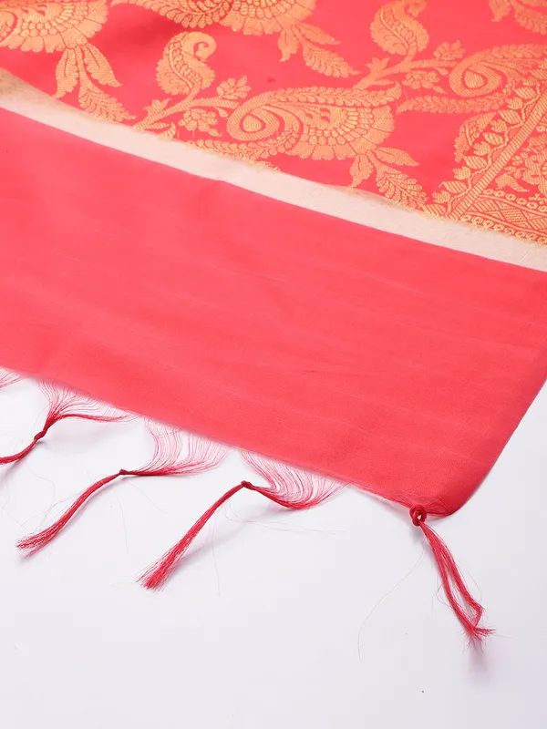 Red_colour_Silk_Blend_Dupatta_for_Women