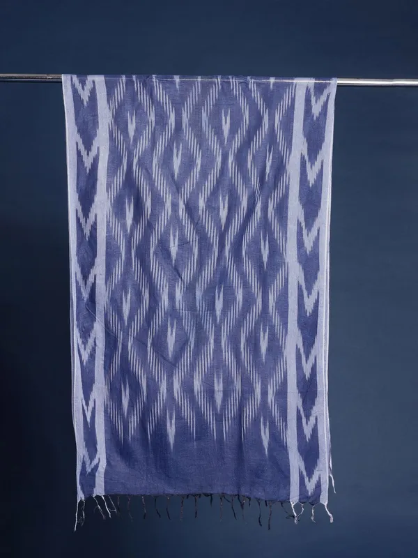Blue_colour_Pure_Cotton_Dupatta_for_Women