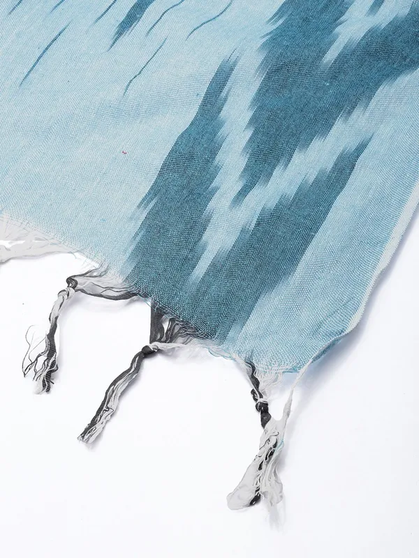 Blue_colour_Pure_Cotton_Dupatta_for_Women