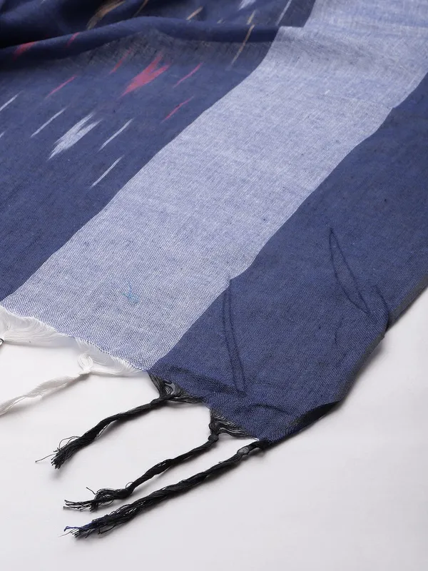 Blue_colour_Pure_Cotton_Dupatta_for_Women
