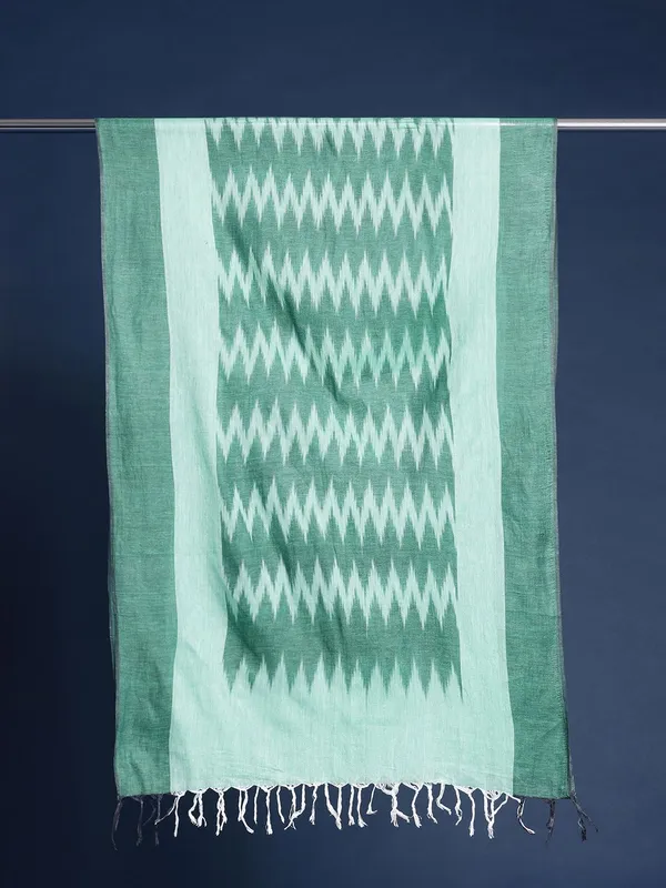 Green_colour_Pure_Cotton_Dupatta_for_Women