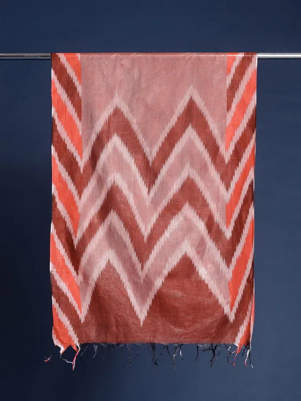 Maroon_colour_Pure_Cotton_Dupatta_for_Women