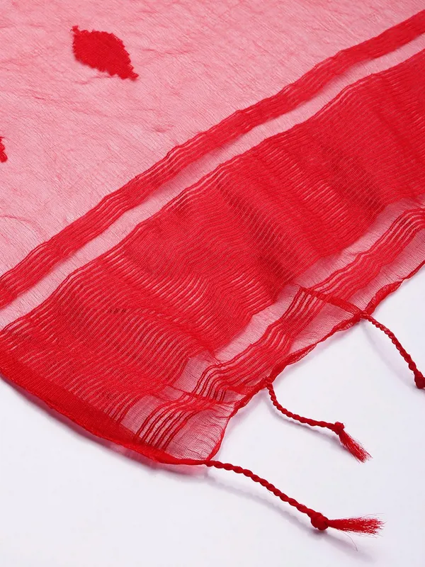 Red_colour_Silk_Blend_Dupatta_for_Women