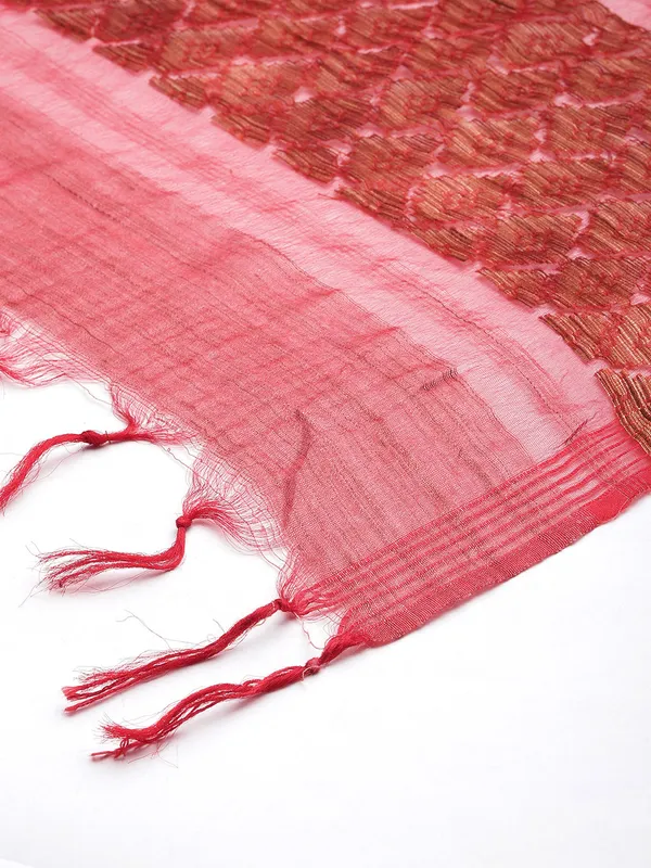 Red_colour_Silk_Blend_Dupatta_for_Women