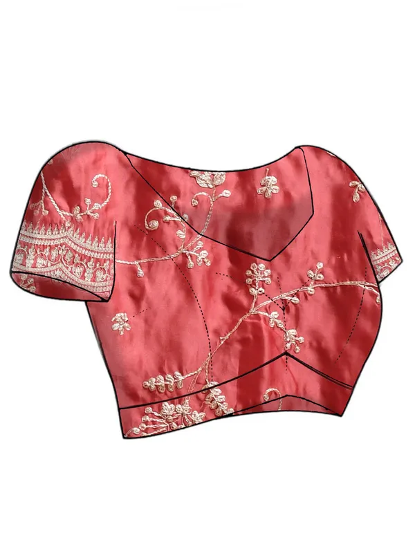 Pink_Poly_Chiffon_Embroidered_Sarees_For_Women