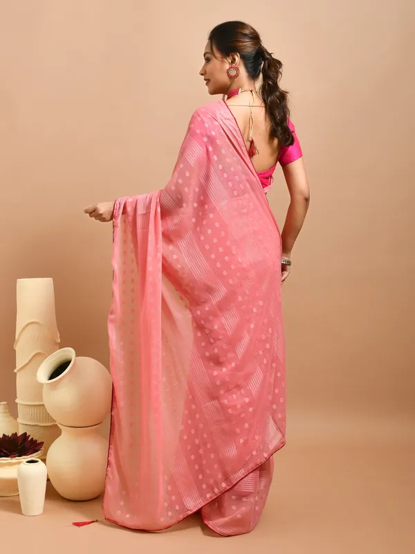 Pink_Poly_Chiffon_Embroidered_Sarees_For_Women