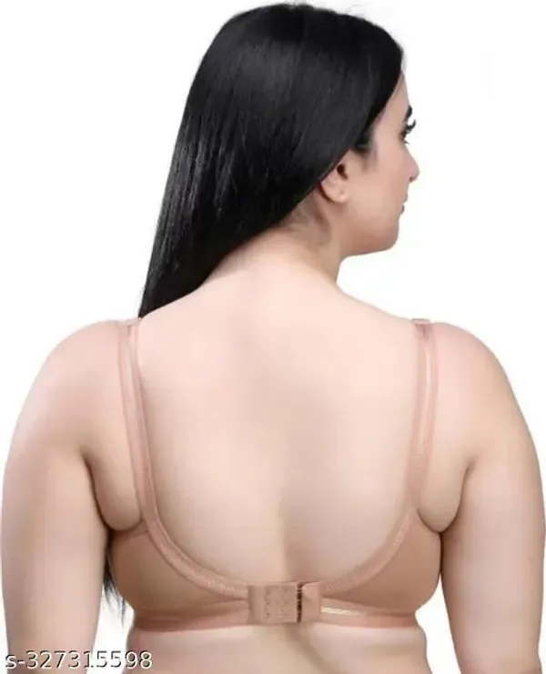 Beige_Plus_Size_Bra_For_Women_|_Non_Padded_Soft_Strap_Bras_For_Daily_Use