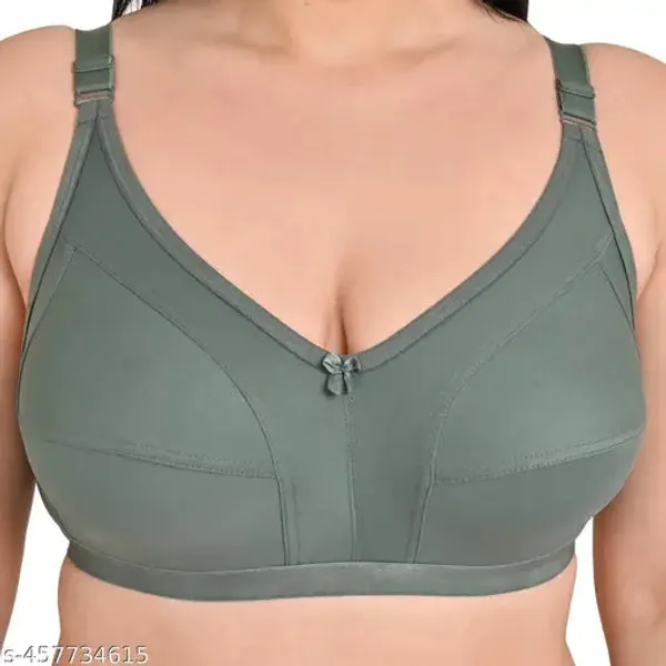 Green_Plus_Size_Bra_For_Women_|_Non_Padded_Soft_Strap_Bras_For_Daily_Use