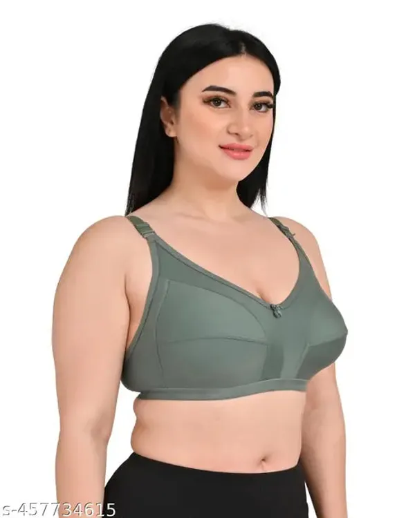 Green_Plus_Size_Bra_For_Women_|_Non_Padded_Soft_Strap_Bras_For_Daily_Use