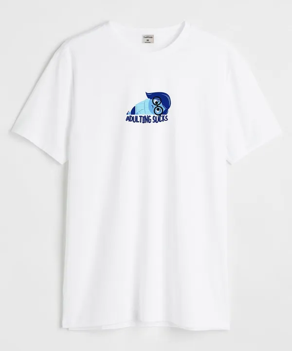 White_Adulting_Round_Neck_Cotton_T-Shirt_For_Unisex