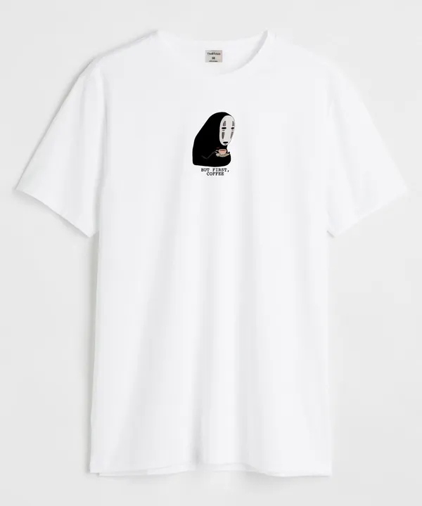 White_&_Black_But_First_Round_Neck_Cotton_T-Shirt_For_Unisex