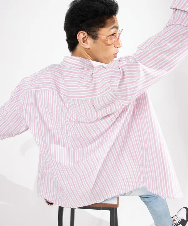 Multicolour_Cotton_Candy_Stripes_Oversized_Rayon_Cotton_Shirt_For_Women