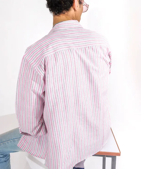 Multicolour_Cotton_Candy_Stripes_Oversized_Rayon_Cotton_Shirt_For_Women