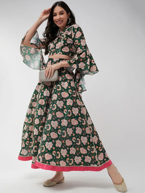 Digital_Printed_Stylish_Crop_Top_With_Lace_Details_And_Flared_Skirt_Set