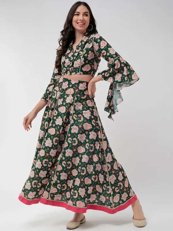 Digital_Printed_Stylish_Crop_Top_With_Lace_Details_And_Flared_Skirt_Set