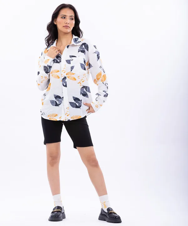 Multicolour_Fall_Leaves_Oversized_Rayon_Cotton_Shirt_For_Women