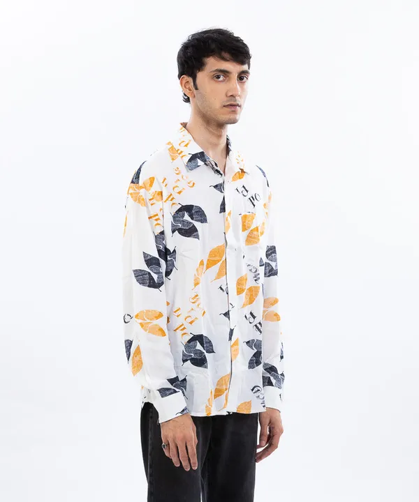Multicolour_Fall_Leaves_Oversized_Rayon_Cotton_Shirt_For_Women