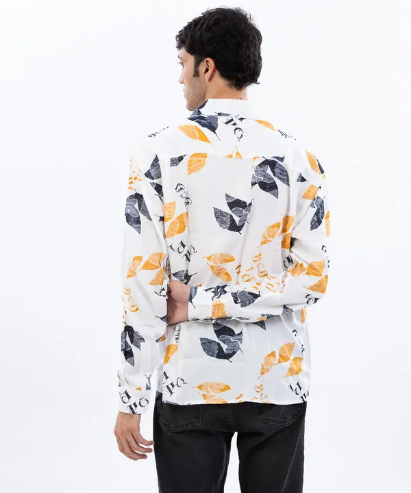 Multicolour_Fall_Leaves_Oversized_Rayon_Cotton_Shirt_For_Women