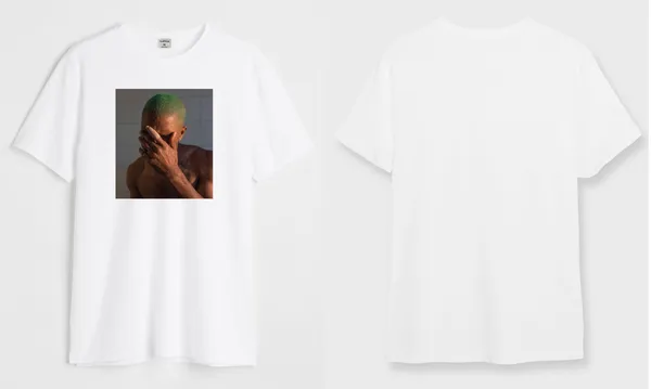 White_&_Black_Frank_Ocean_Round_Neck_Cotton_T-Shirt_For_Unisex