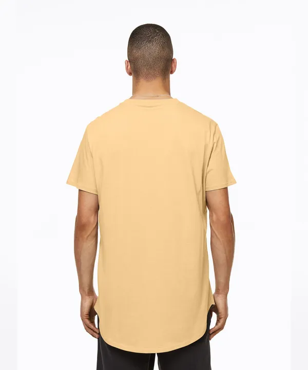 Light_Brown_Drop_Cut_Cotton_T-Shirt_For_Unisex