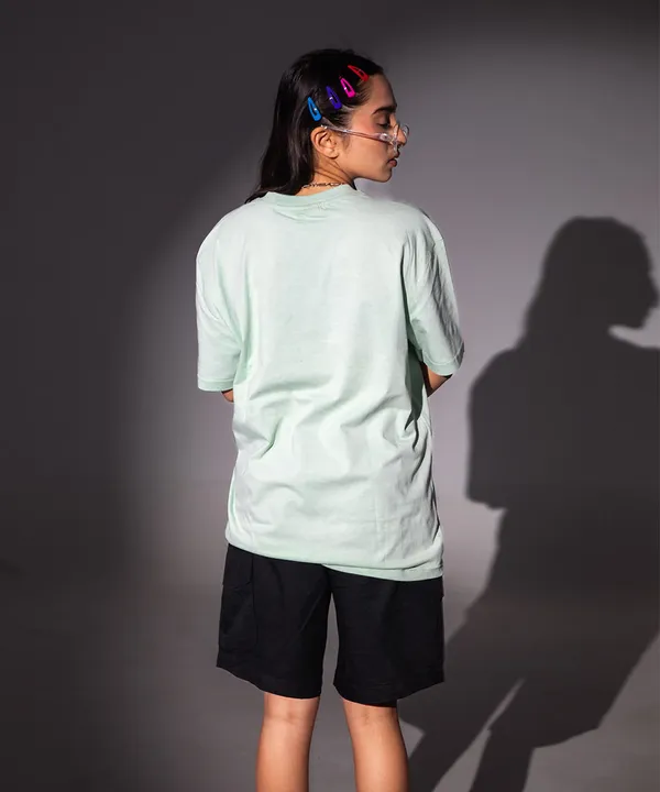 Light_Pastel_Green_V-Neck_Cotton_T-Shirt_For_Unisex
