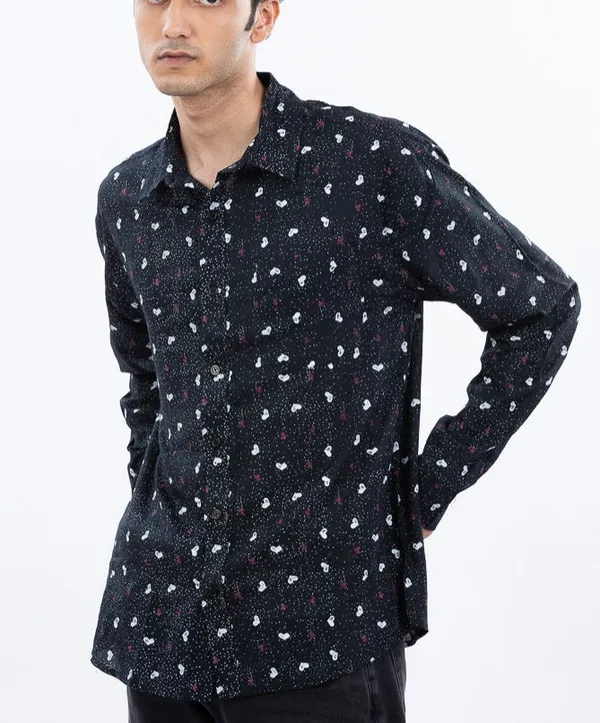 Multicolour_Little_Hearts_Oversized_Rayon_Cotton_Shirt_For_Women