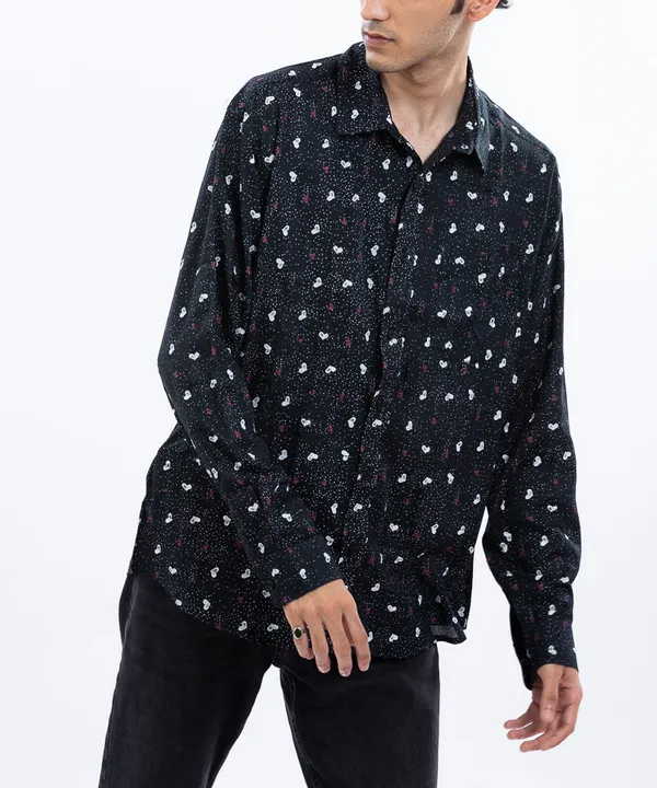 Multicolour_Little_Hearts_Oversized_Rayon_Cotton_Shirt_For_Women
