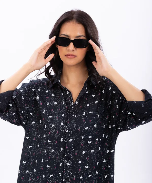 Multicolour_Little_Hearts_Oversized_Rayon_Cotton_Shirt_For_Women