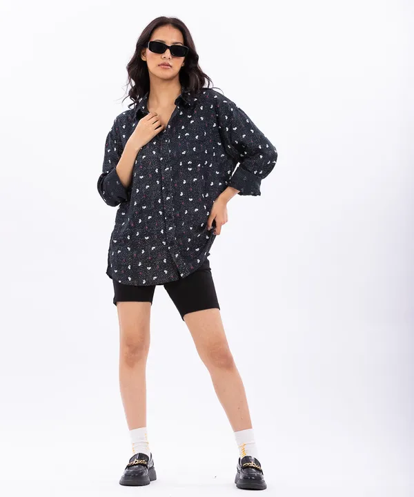 Multicolour_Little_Hearts_Oversized_Rayon_Cotton_Shirt_For_Women