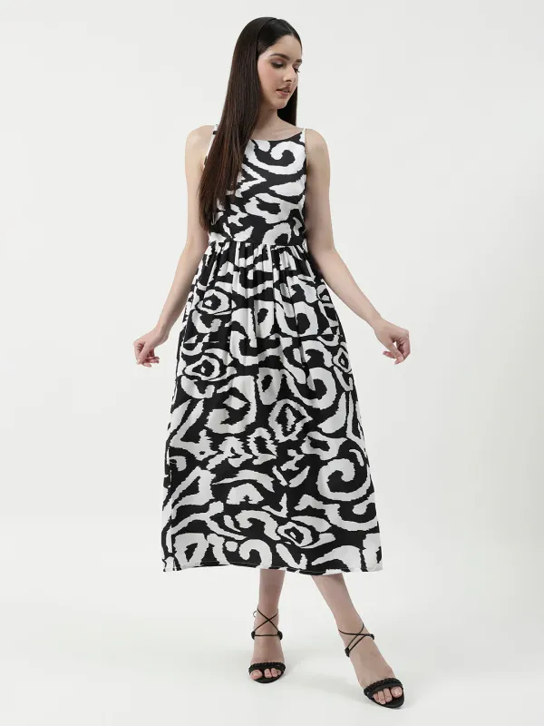 Monocromatic_Digital_Printed_Maxi_Dress