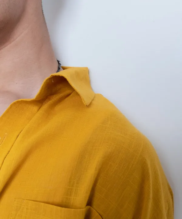 Mustard_Full_Sleeves_Oversized_Rayon_Cotton_Shirt_For_Women