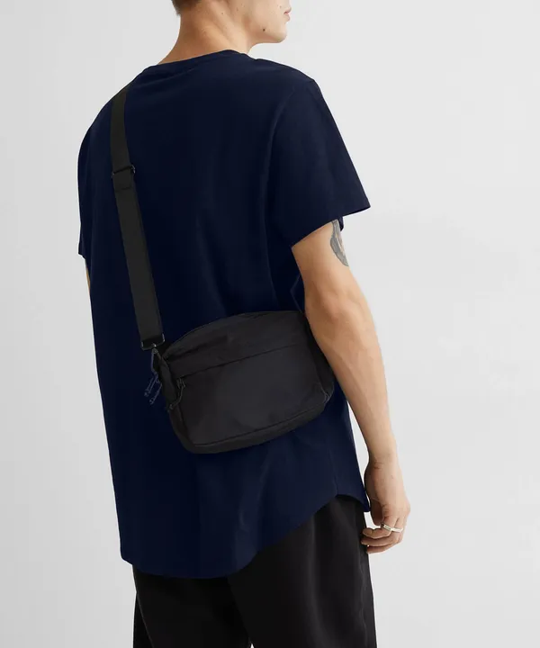 Navy_Drop_Cut_Cotton_T-Shirt_For_Unisex
