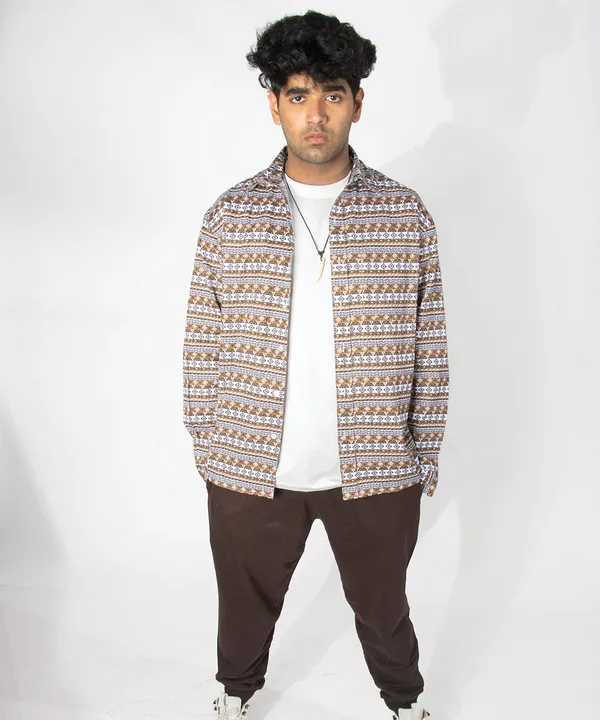 Multicolour_Nomadic_Threads_Oversized_Rayon_Cotton_Shirt_For_Women